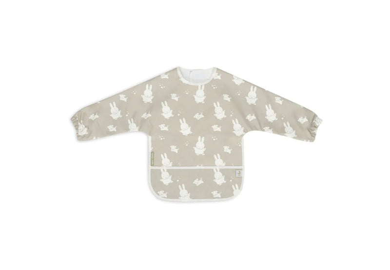Bavoir imperméable à manches, Miffy & Snuffy, vert olive | Jollein