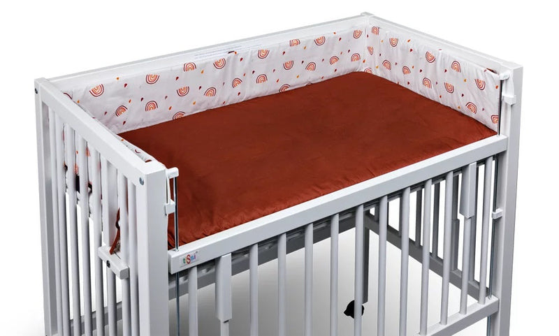 Tour de lit arc-en-ciel 90x50 cm MAXI | tiSsi®