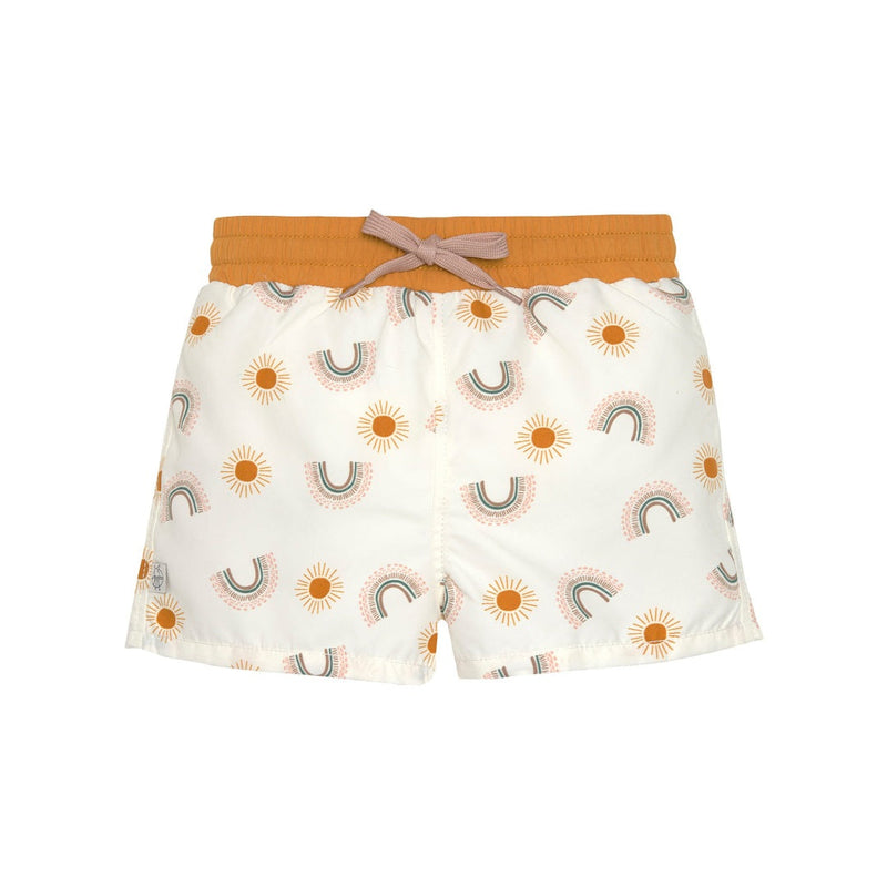 Short de bain court avec insert de couche – arc-en-ciel, taille 74/80 | Lässig