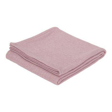 Mousseline lange 120 x 120 cm Pure Mauve | Little Dutch
