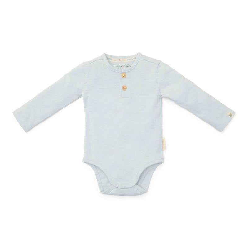 Body manches longues bleu bébé | Little Dutch
