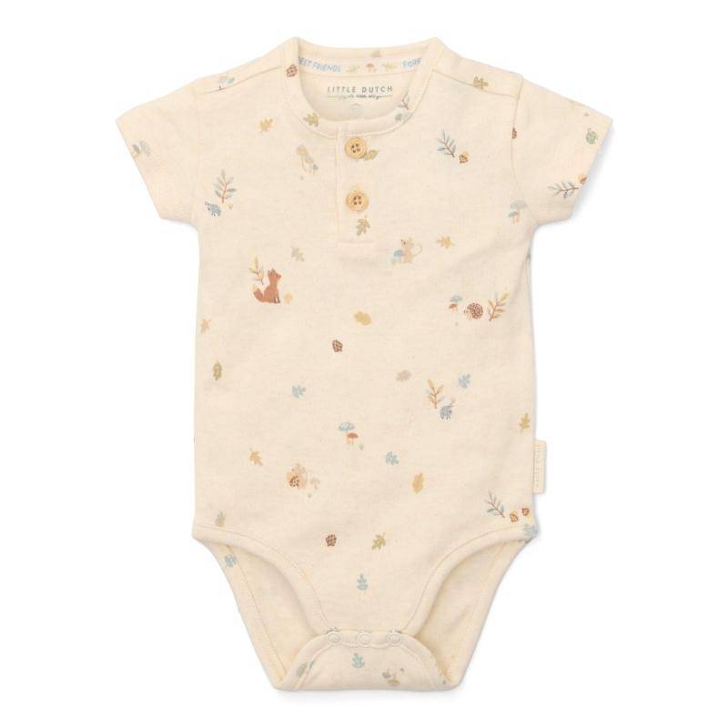 Body manches courtes Forest Nature | Little Dutch