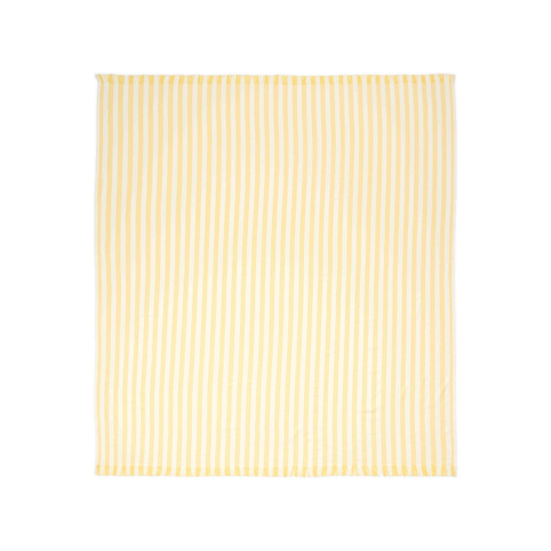 Serviette de bain jaune soleil | Little Dutch