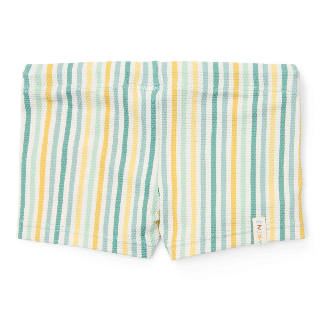 Maillot de bain rayé multicolore – Maillot de bain enfant pour l'été et les vacances