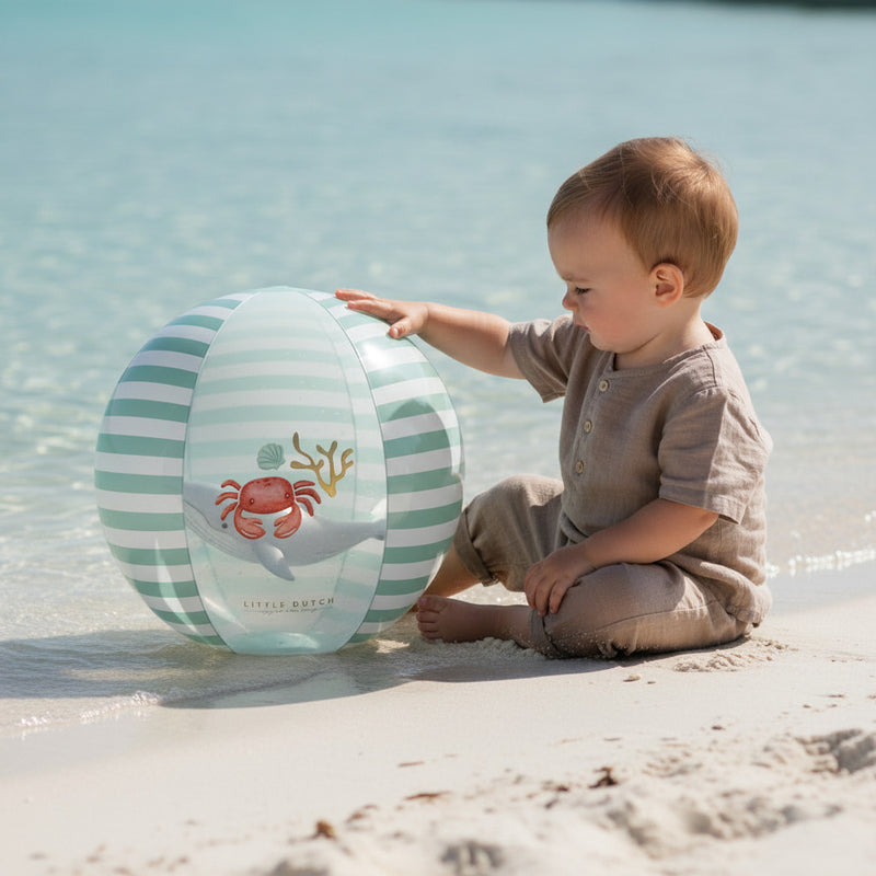 Ballon de plage Fresh Greens 35 cm – Plaisir aquatique pour enfants