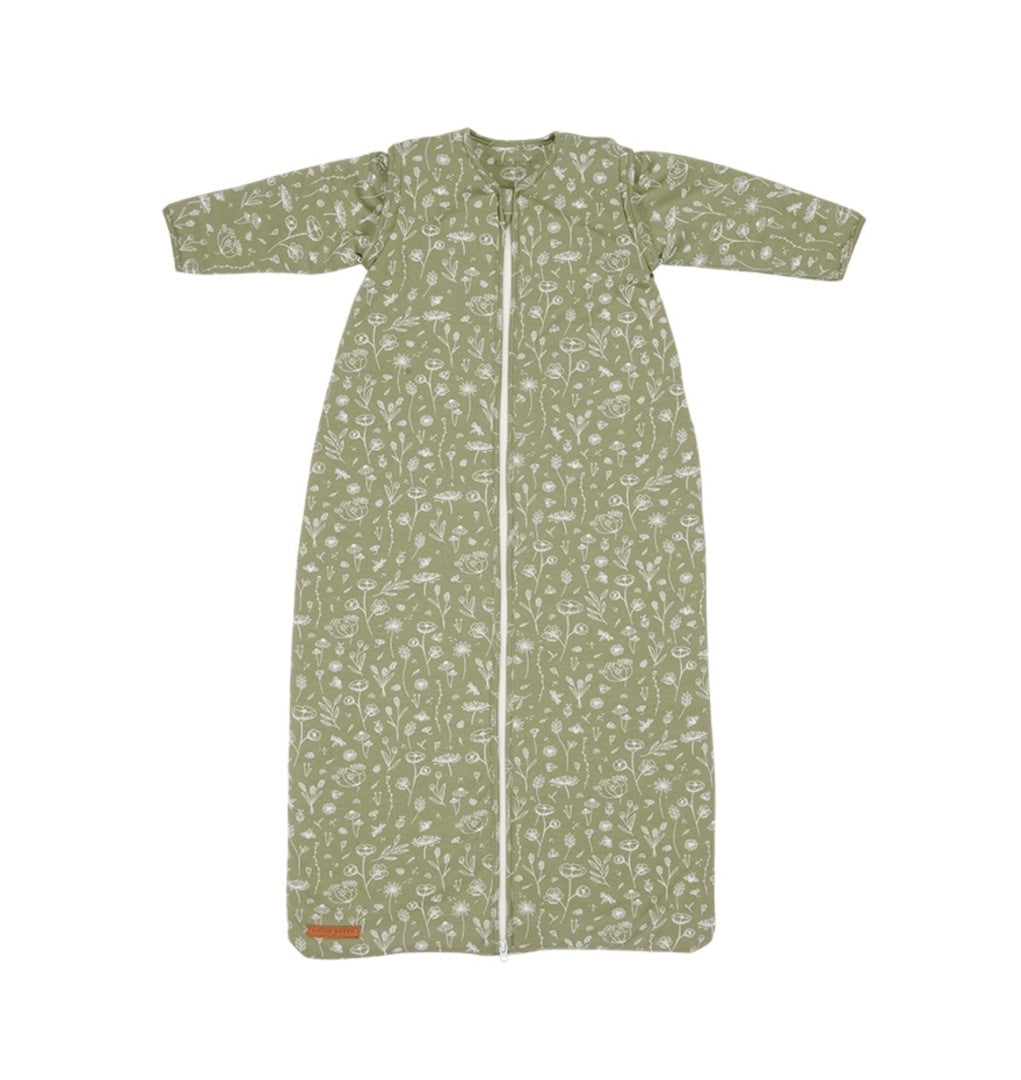 Gigoteuse d'hiver 70 cm Wild Flowers Olive | Little Dutch personnalisable