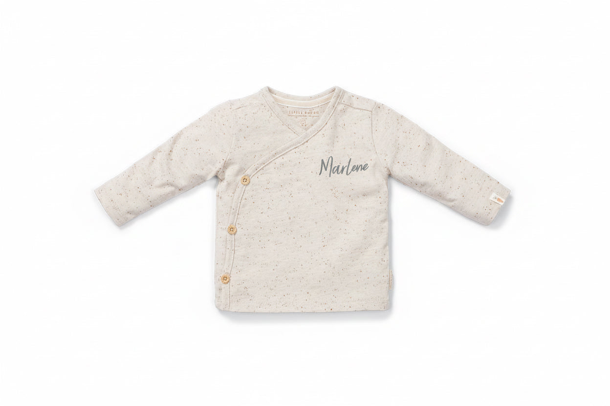 Gilet cache-cœur Nappy Sand – Gilet cache-cœur bébé en coton