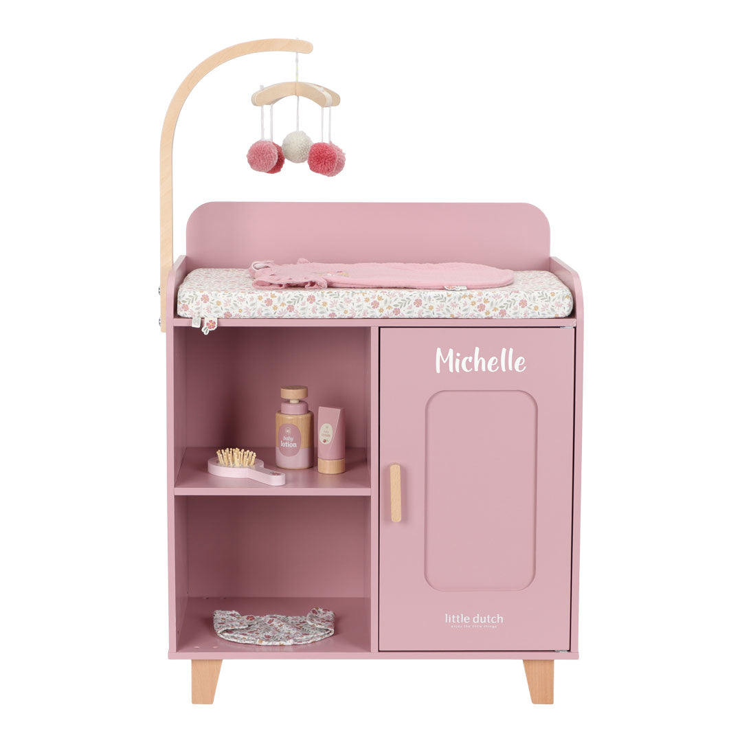 Table à langer pour poupées en bois – Accessoires pour le monde des poupées