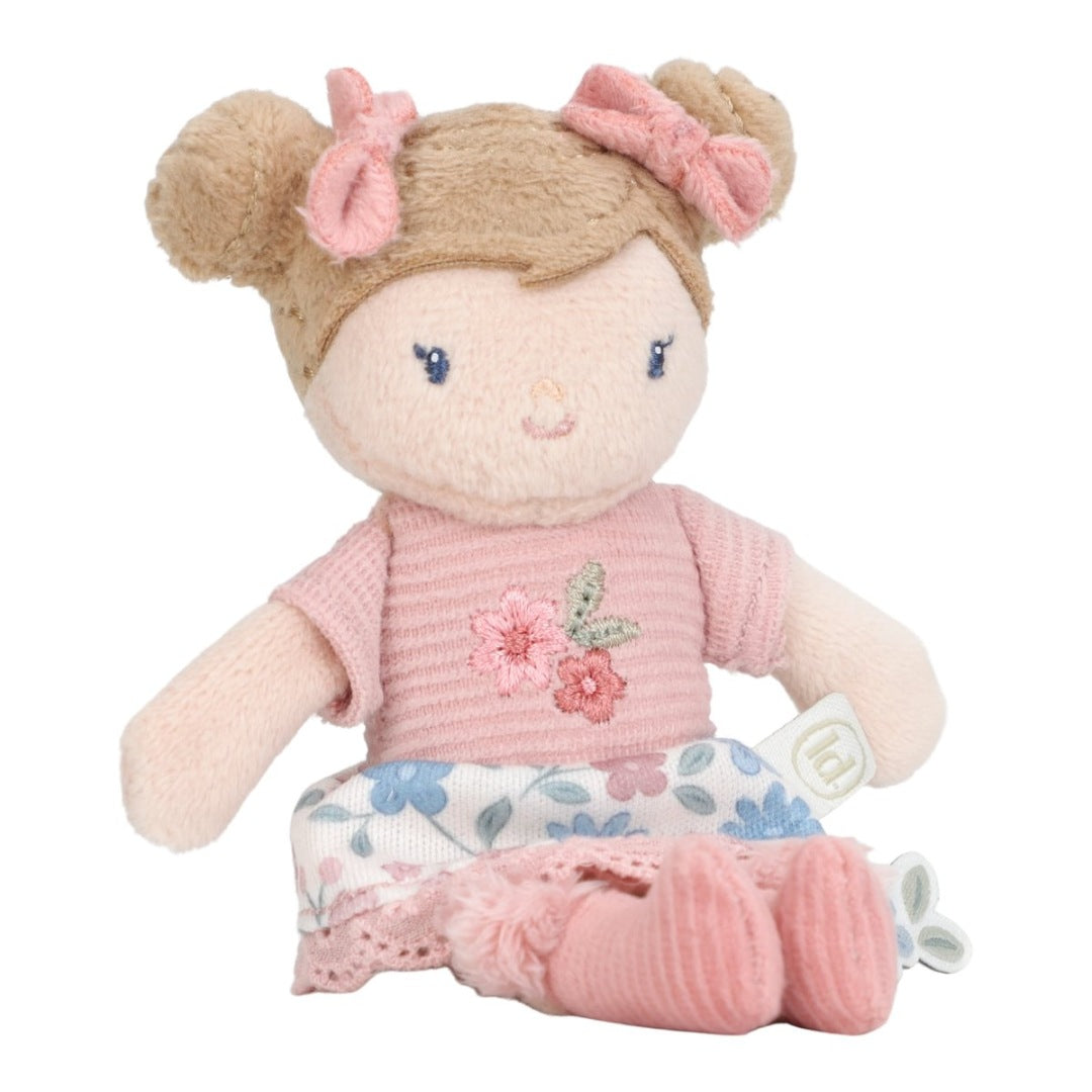 Doudou rose 10 cm | Little Dutch