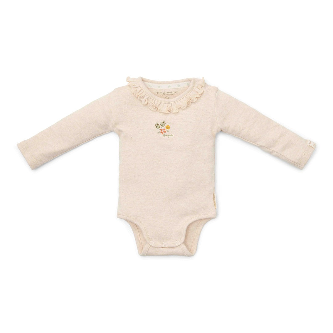Body manches longues Sable Chiné pour bébés