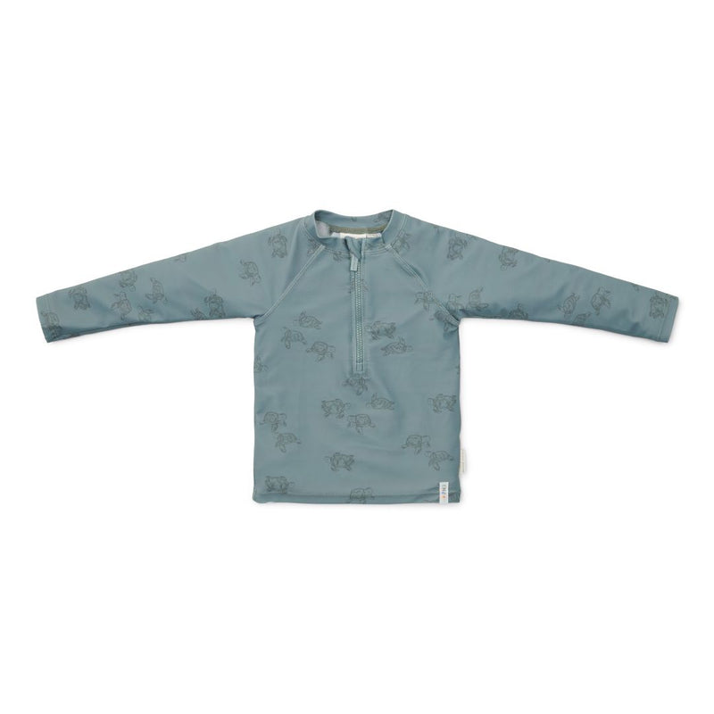 T-shirt de bain anti-UV manches longues Turtle Island pour enfants