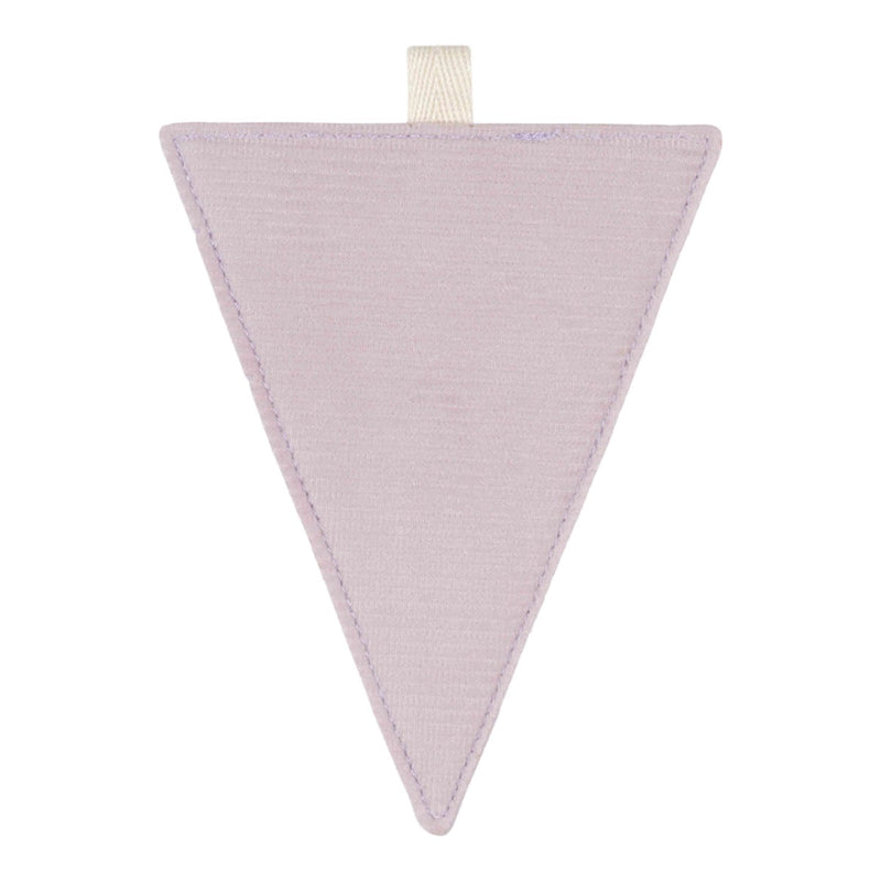 Guirlande fanions lilas – Décoration pour chambre d'enfant