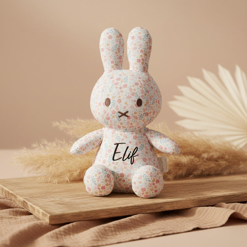Peluche lapin Lucky Blossom imprimé all-over, 30 cm x Miffy