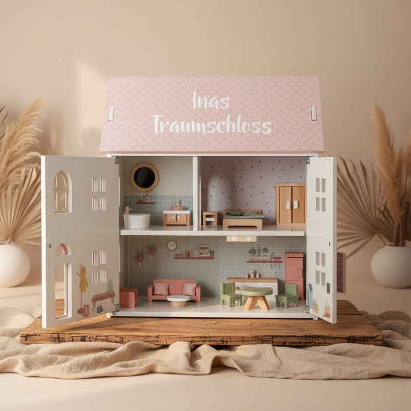 Maison de poupée en bois