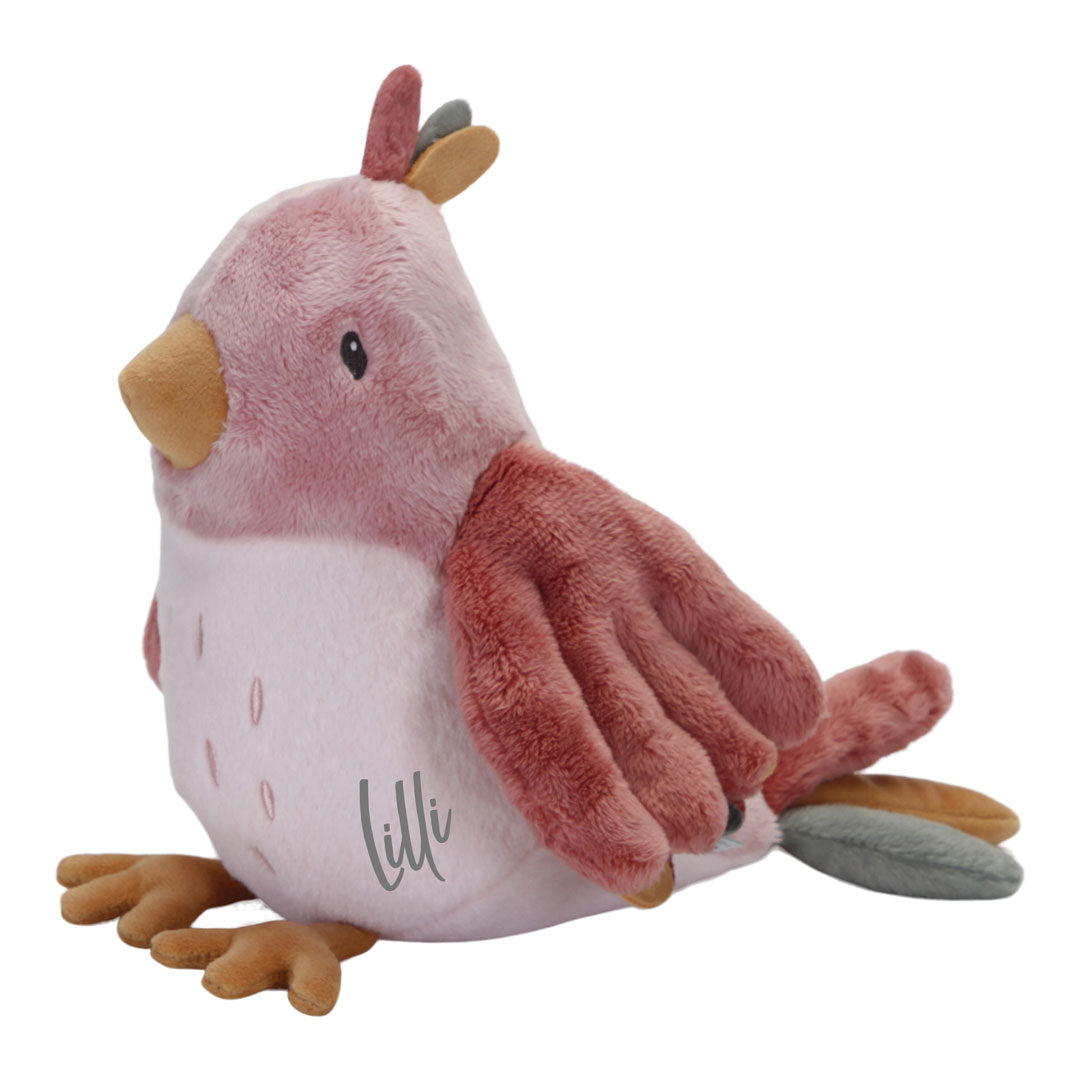 Peluche oiseau Flowers & Butterflies – Cadeau pour bébés