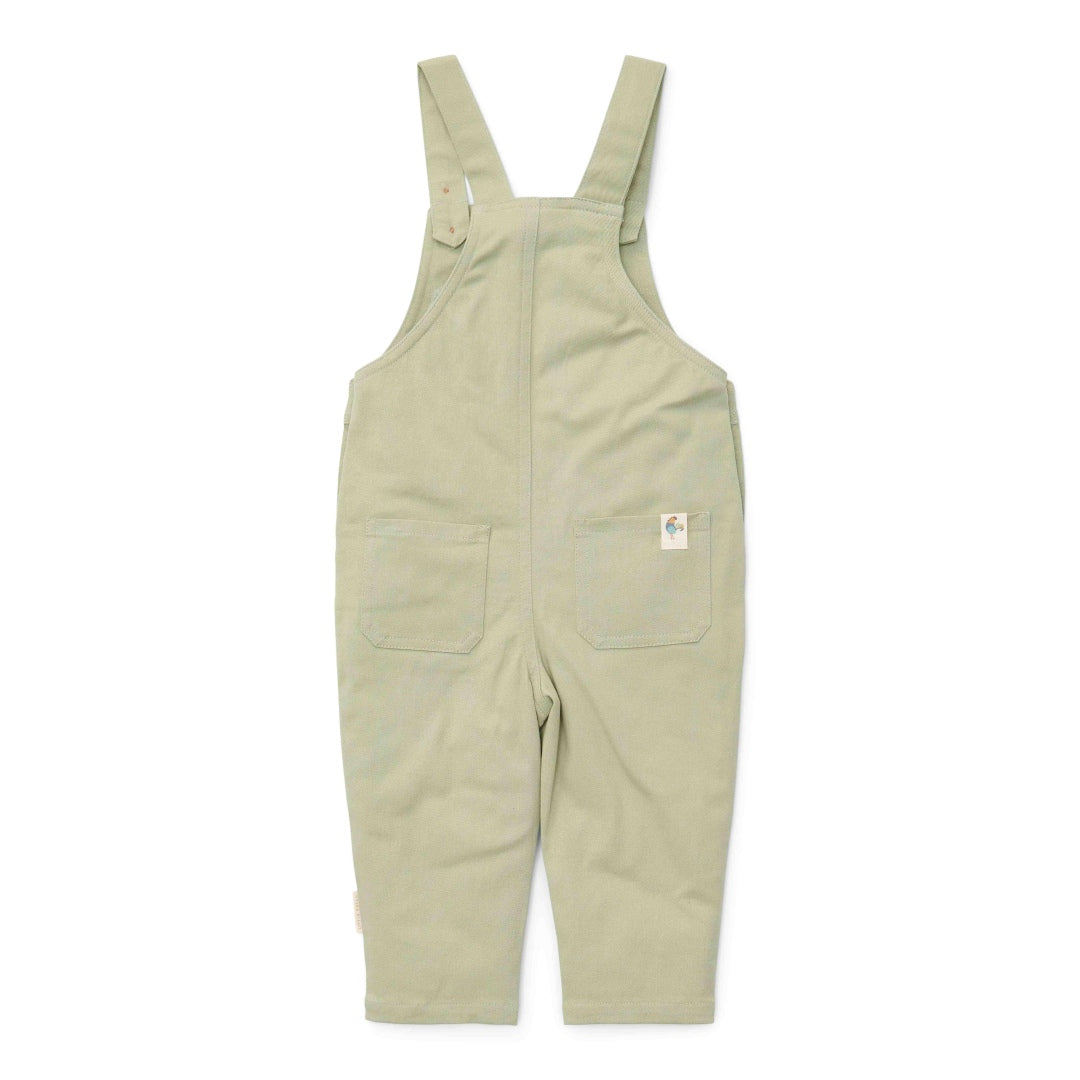 Salopette verte pour garçons