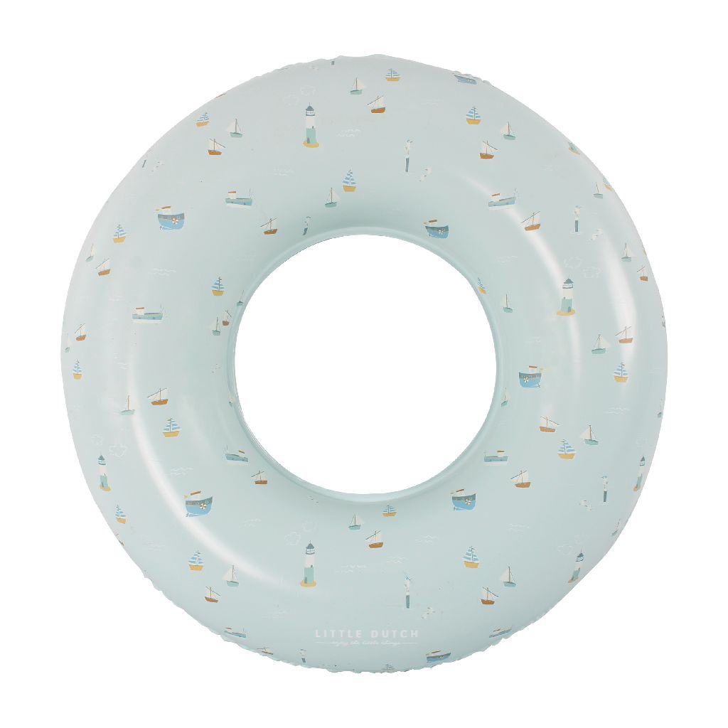Bouée de natation pour enfants de 50 cm en bleu – Design maritime
