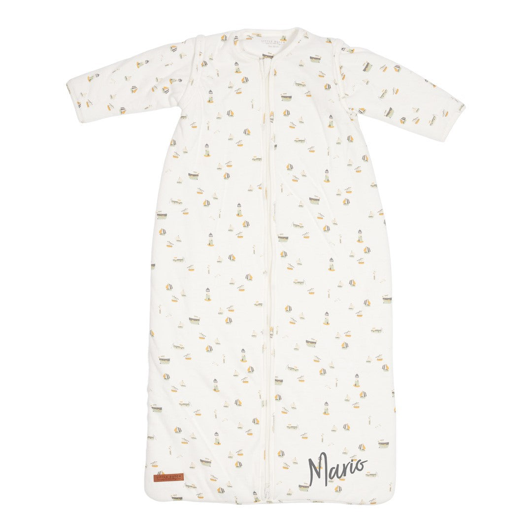 Gigoteuse Hiver 70 cm Sailors Bay, blanche | Little Dutch personnalisable