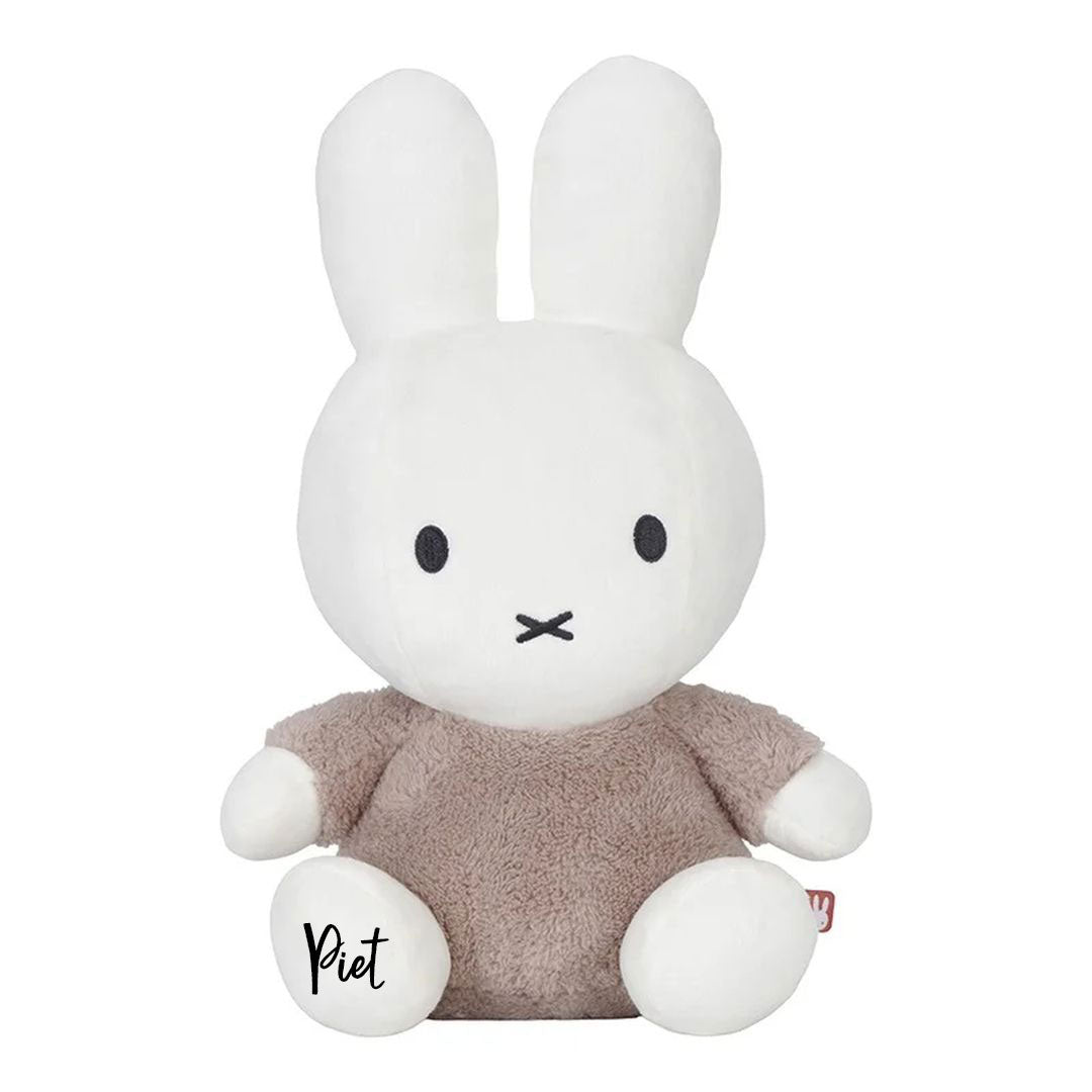 Peluche Miffy Lapin Fluffy 35 cm à câliner et à aimer