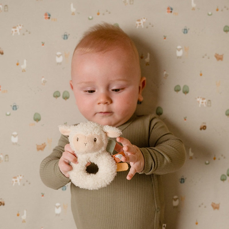 Hochet-hochet Mouton Little Farm | Jouet pour bébé par Schmatzepuffer