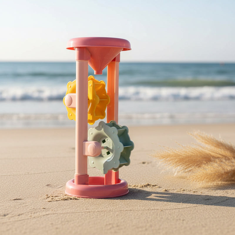 Sablière et moulin à eau Ocean Dreams Rose – Jouet de sable pour enfants