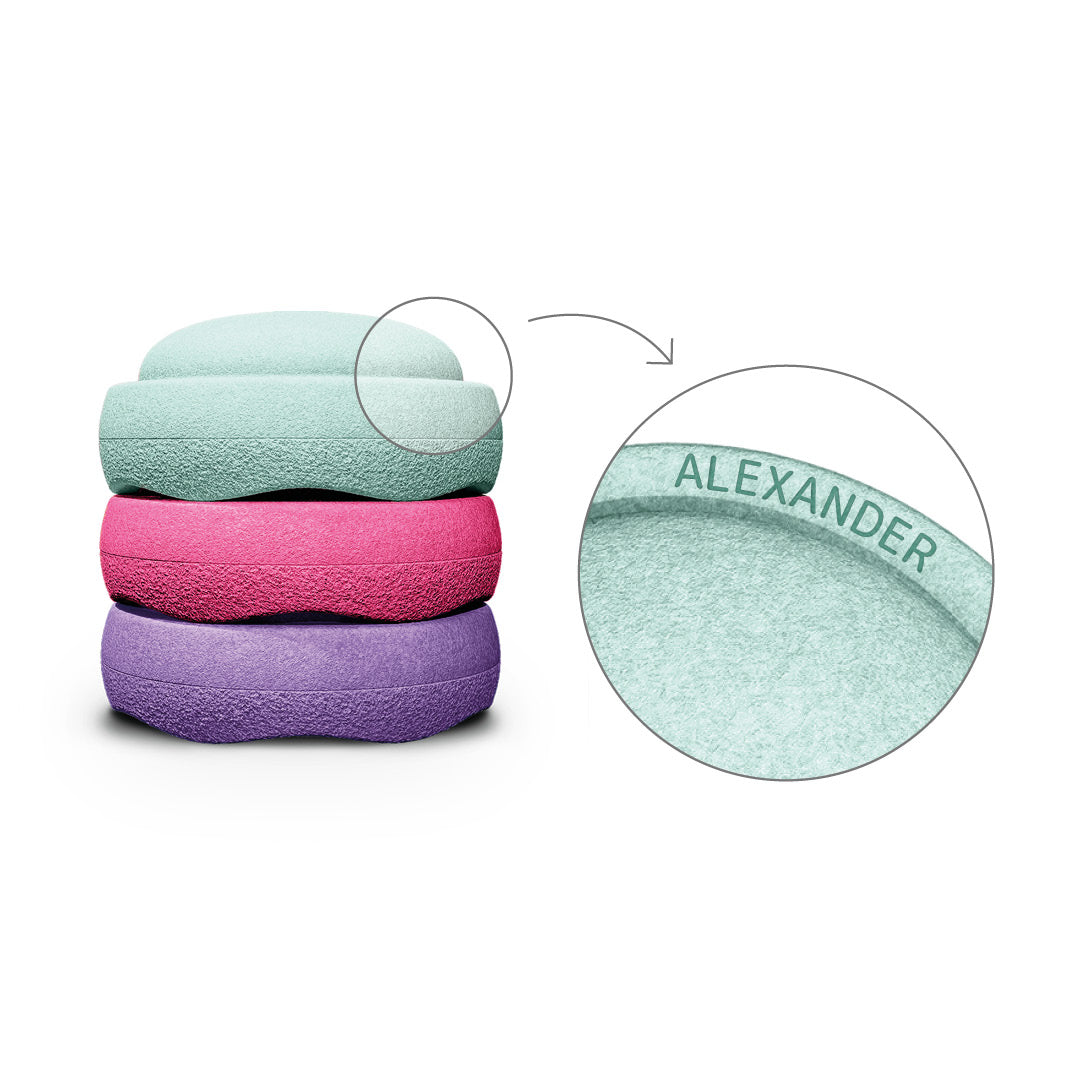 Stapelstein Original, lot de 3, pierre à empiler fraîche