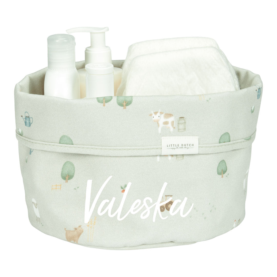 Panier d'allaitement rond - Little Farm | Little Dutch