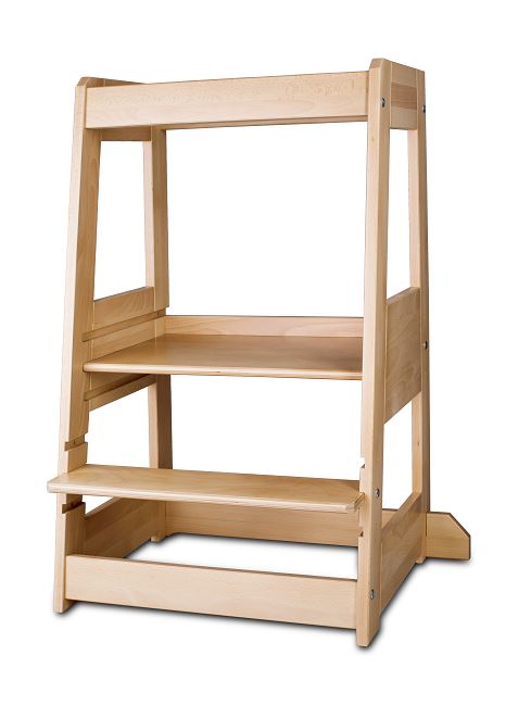 tiSsi® Tour d'apprentissage pour frères et sœurs Felix Nature – Tour d'apprentissage premium pour 2 enfants | personnalisable