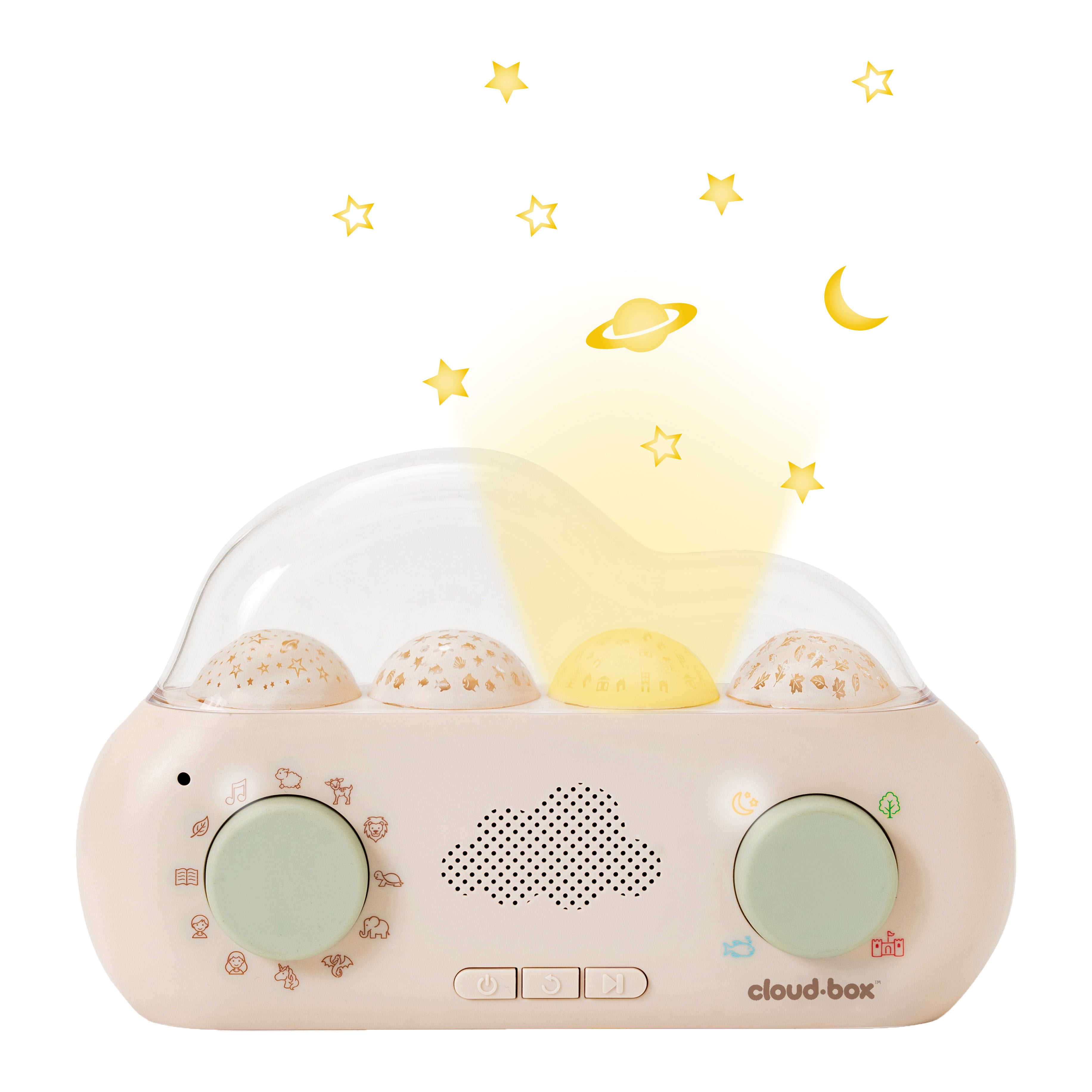 Cloud-Box la boîte à histoires avec projecteur lumineux | cloud.b