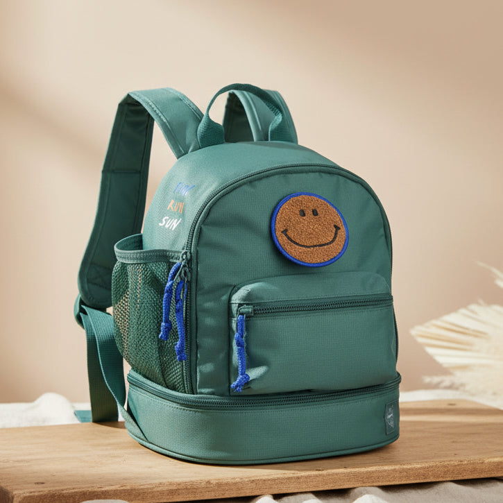 Mini sac à dos pour maternelle - Little Gang, Vert foncé | Lässig