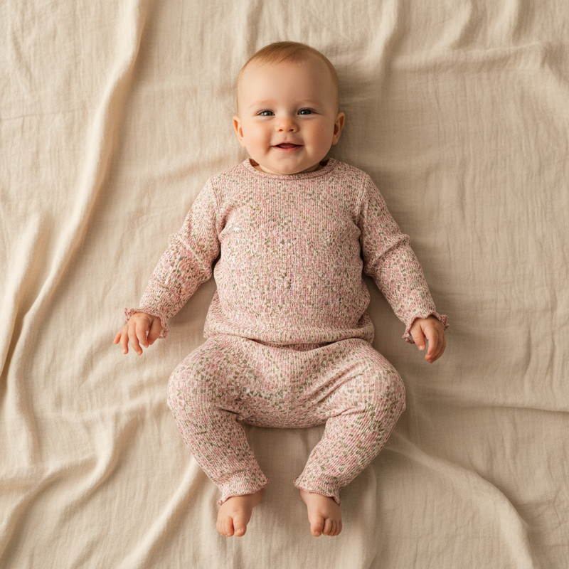 Pyjama deux pièces Fairy Floral - Vêtements de nuit | Little Dutch