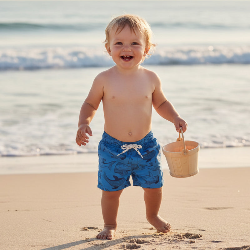 Short de bain Sea Life Bleu | Little Dutch