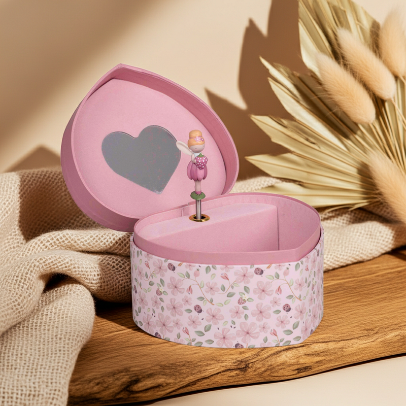 Boîte à bijoux musicale Fairy Garden | Cadeau pour enfants