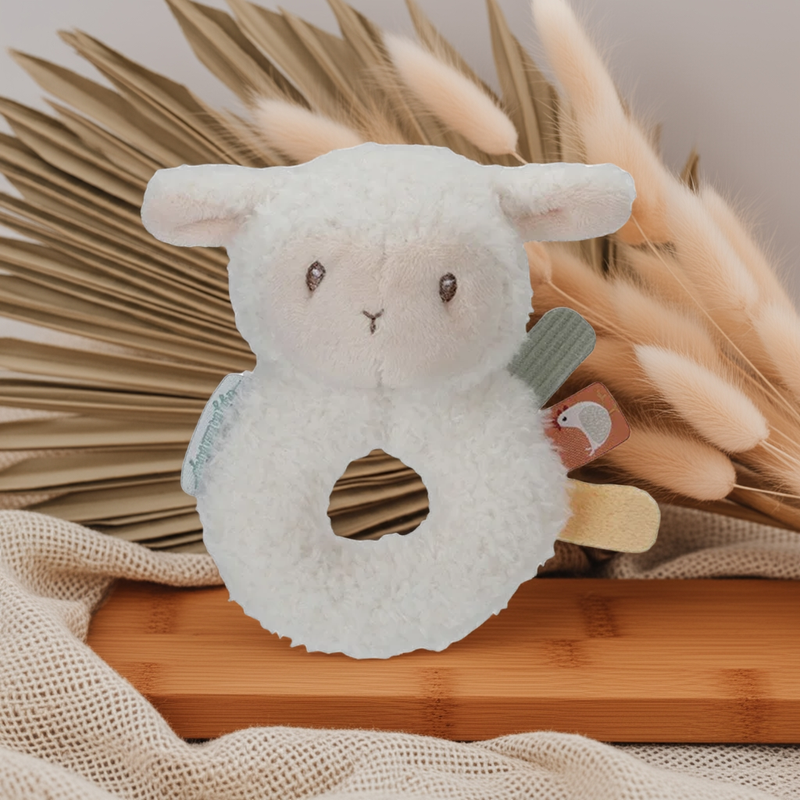 Hochet-hochet Mouton Little Farm | Jouet pour bébé par Schmatzepuffer