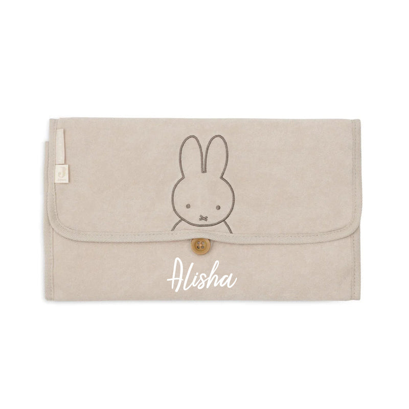 Matelas à langer en tissu éponge Miffy, Nougat | Jollein