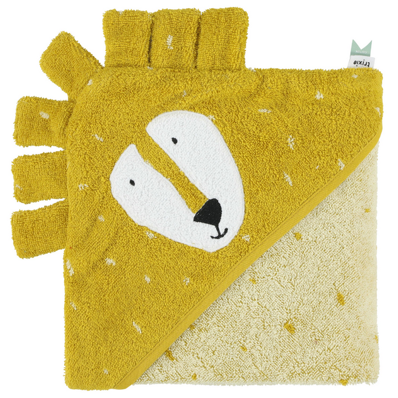 Serviette de bain à capuche - Monsieur Lion | Trixie