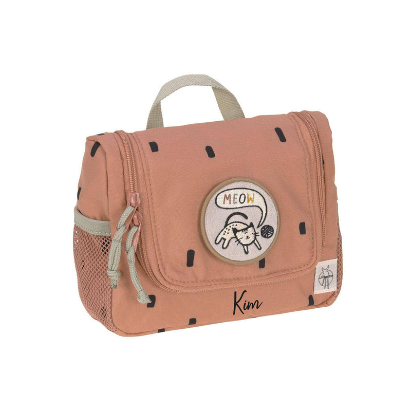 Trousse de Toilette - Happy Prints, Caramel | Lässig