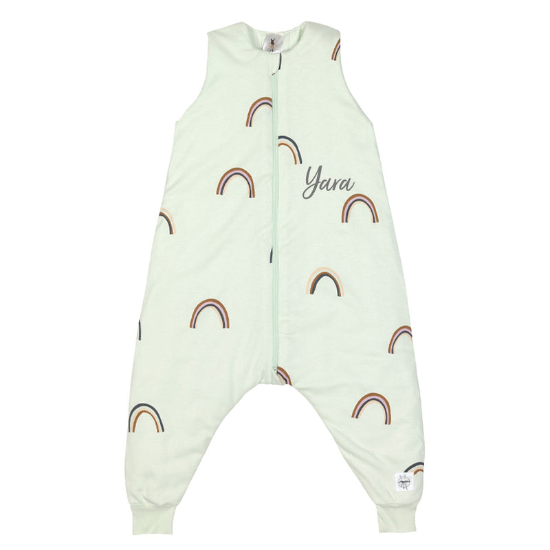 Pyjama Interlock Rainbow menthe taille 98/104 | Lässig