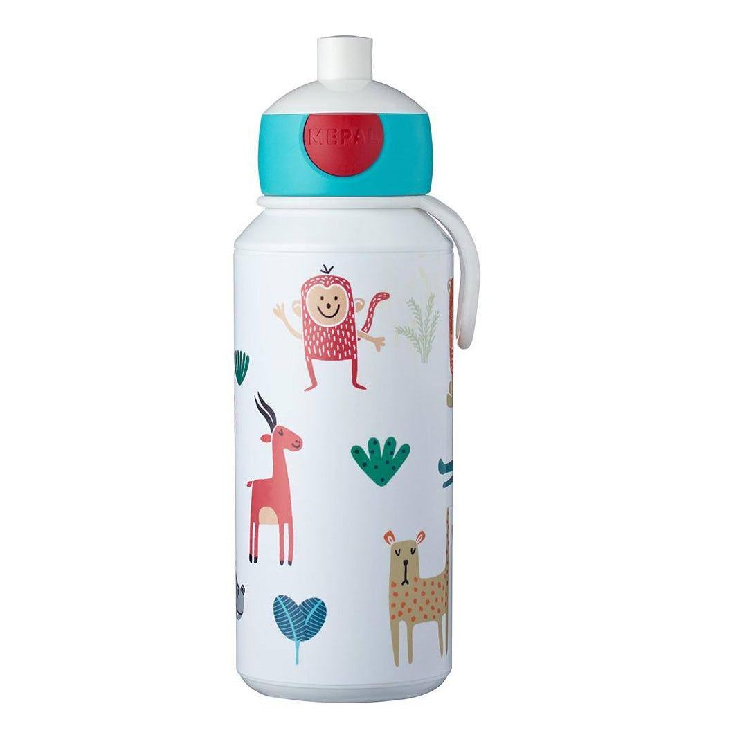 Gourde pop-up 400 ml – Animal Friends | Mepal