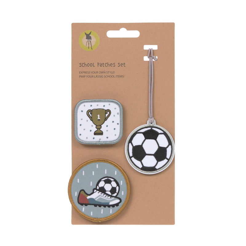 Patchs et pendentifs pour cartable - Football | Lässig