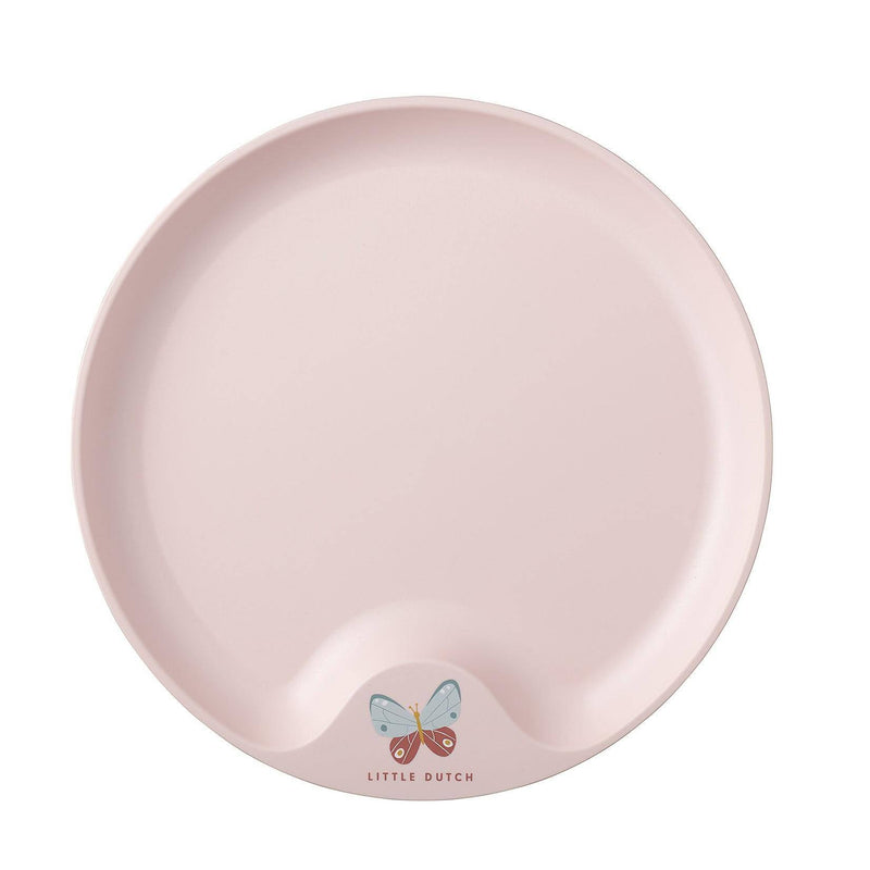 Assiette enfant Bébés Fleurs & Papillons | Seconde vie