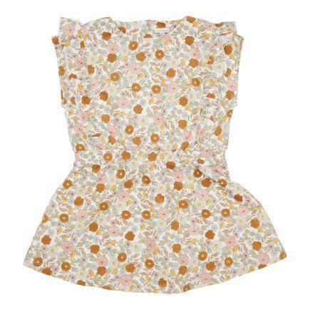 Robe vintage à petites fleurs | Little Dutch