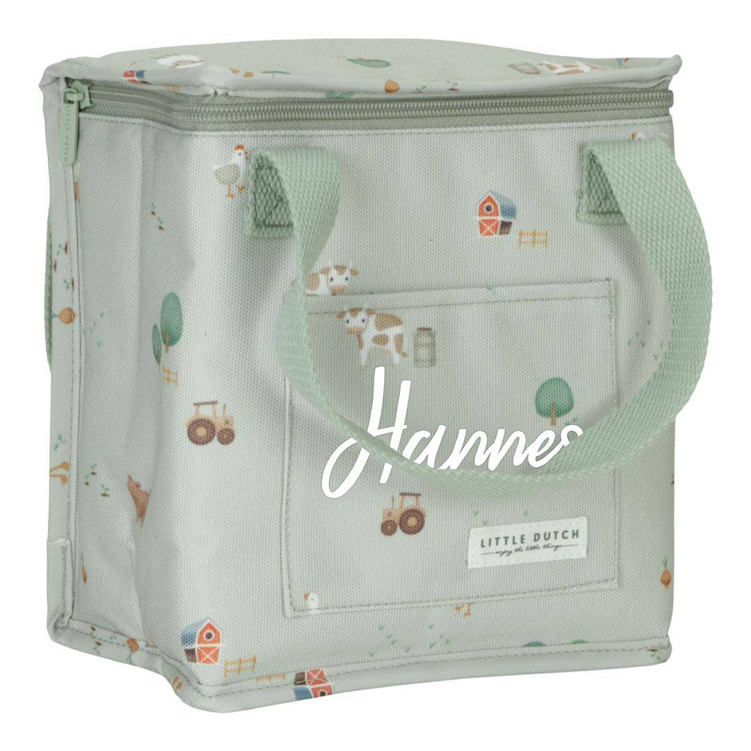 Sac de crèche personnalisé avec prénom | Sac isotherme pour enfants