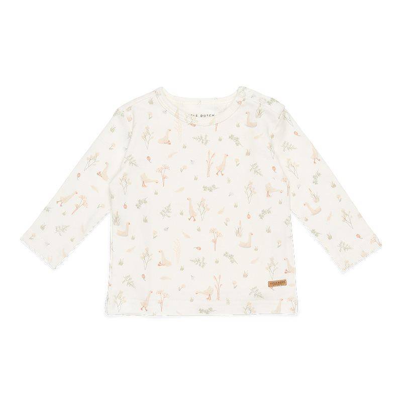 T-shirt manches longues Sailors Bay White | Little Dutch
