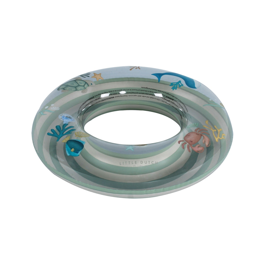 Bouée de natation pour enfants 50 cm verte – pour piscine et plage