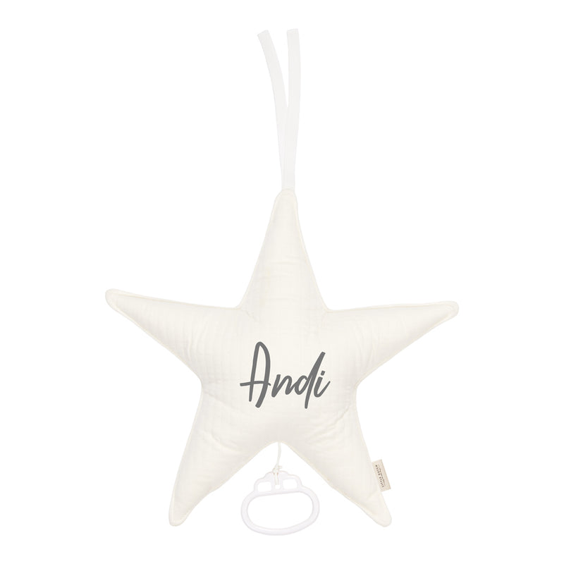 Boîte à musique Étoile Pure Soft White | Little Dutch