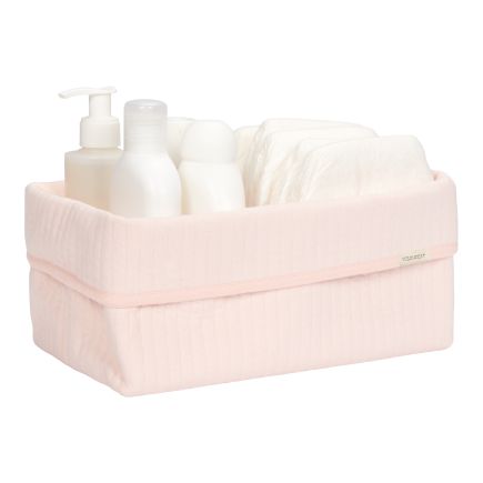 Panier d'allaitement grand format Pure Soft Pink | Little Dutch