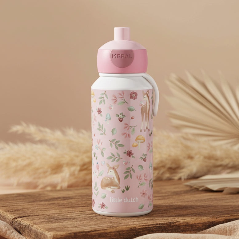Gourde enfant pop-up 400 ml Fairy Garden