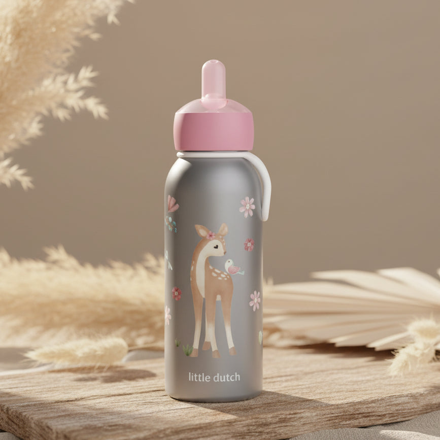 Bouteille isotherme Flip-Up Campus 350 ml – Fairy Garden | Mepal x Little Dutch