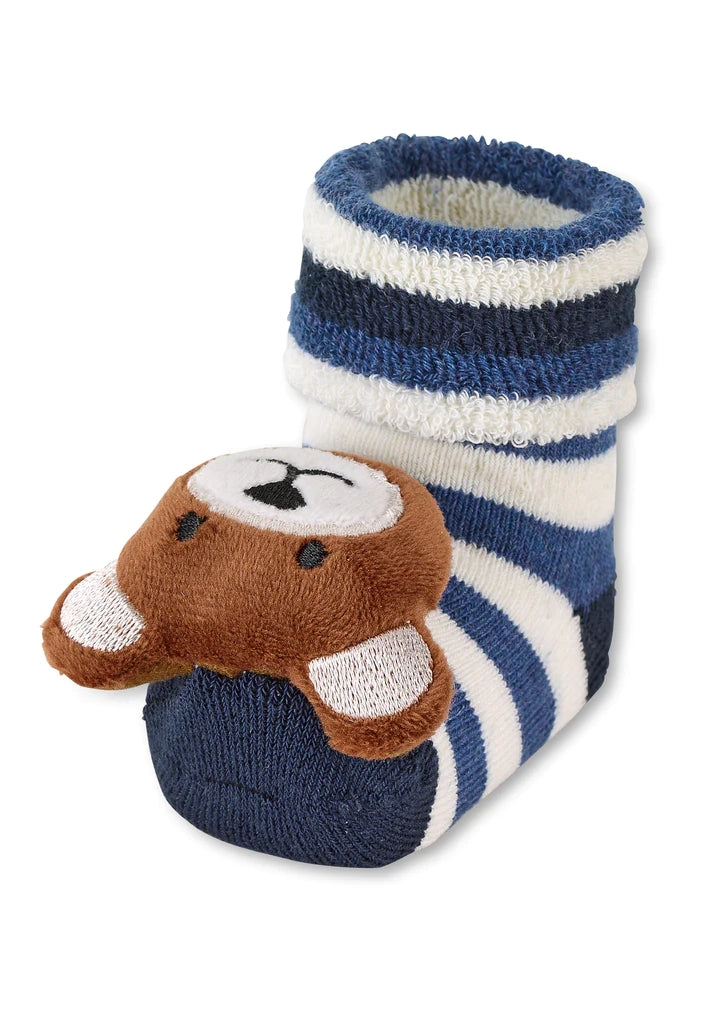 Hochet-chaussettes ours taille 46 | Sterntaler